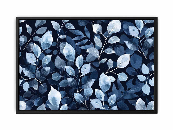 Blue Leaves  Painting