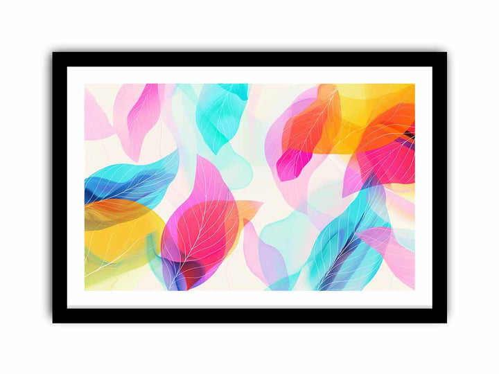 Abstract Leaves   Art Print