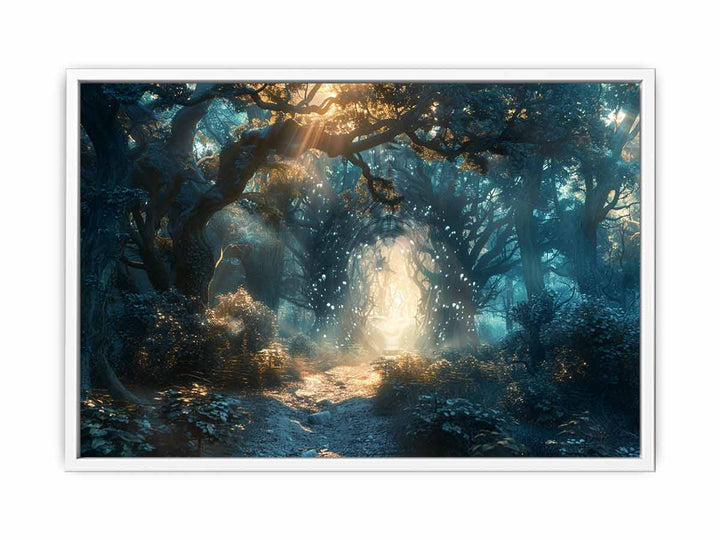 Mystical Forest  Framed Print