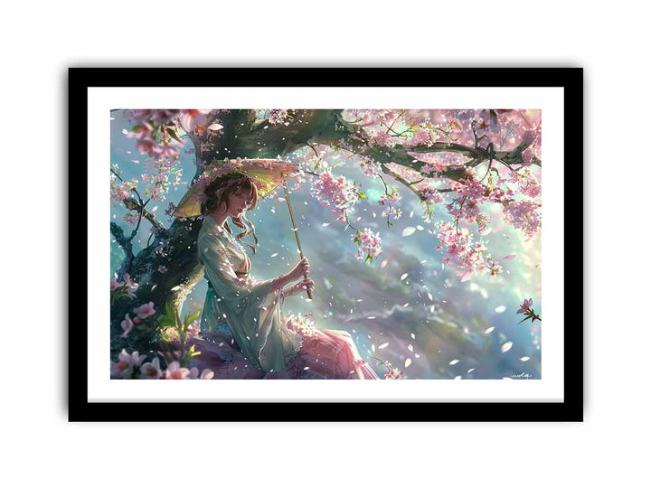 Under the Tree   Art Print