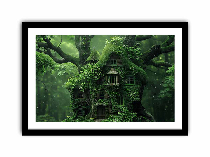 Tree House   Art Print