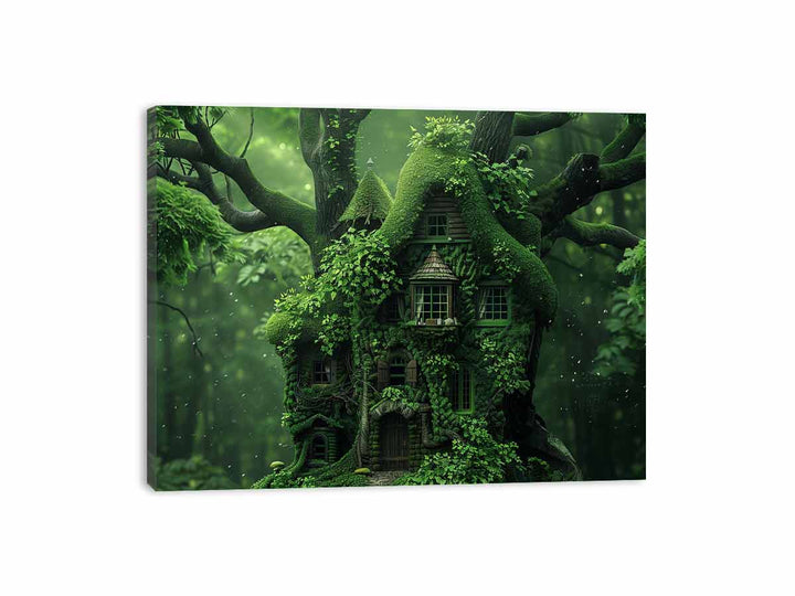 Tree House  Canvas Print