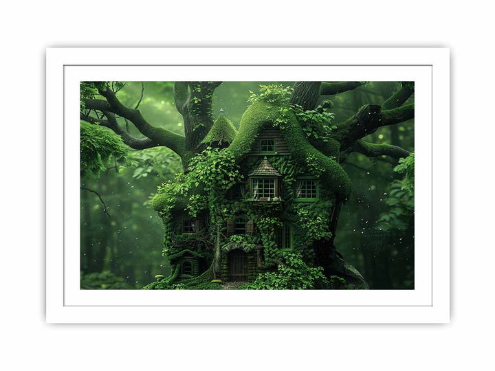 Tree House  Streched canvas