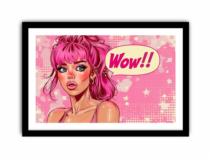 Wow   Art Print