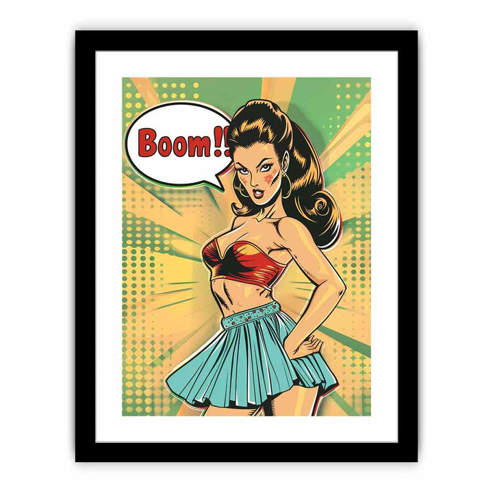 Boom   Art Print