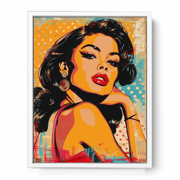 Sexy Lady Framed Print