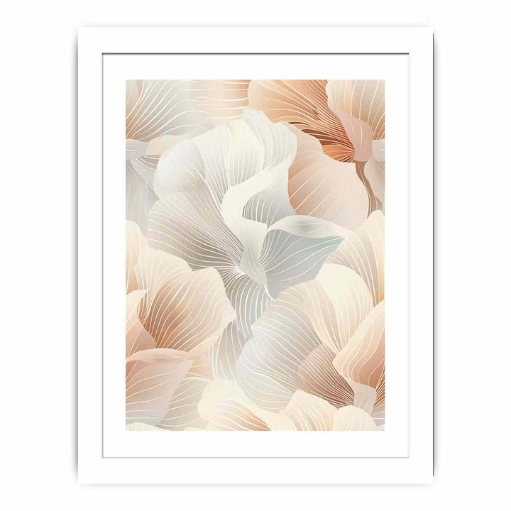 Flower Petals  Streched canvas