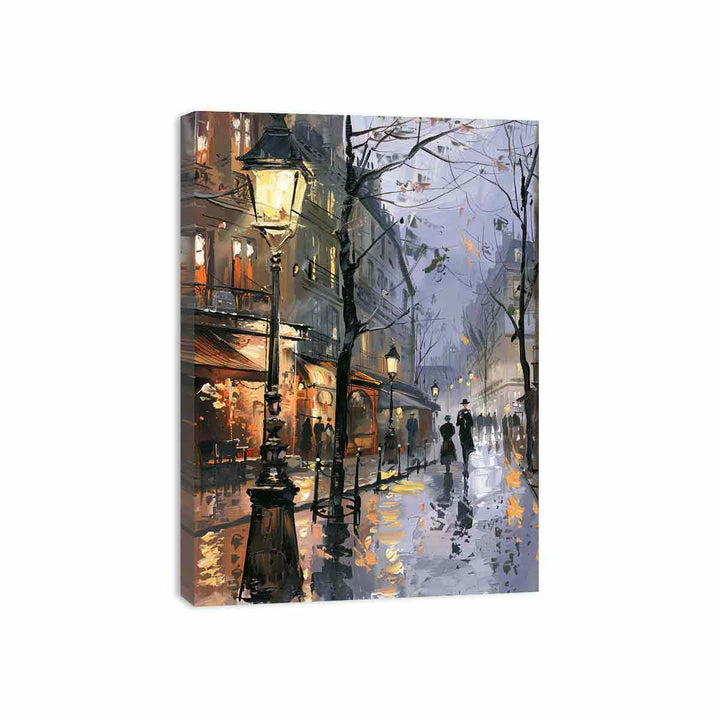 Street Walk  Canvas Print