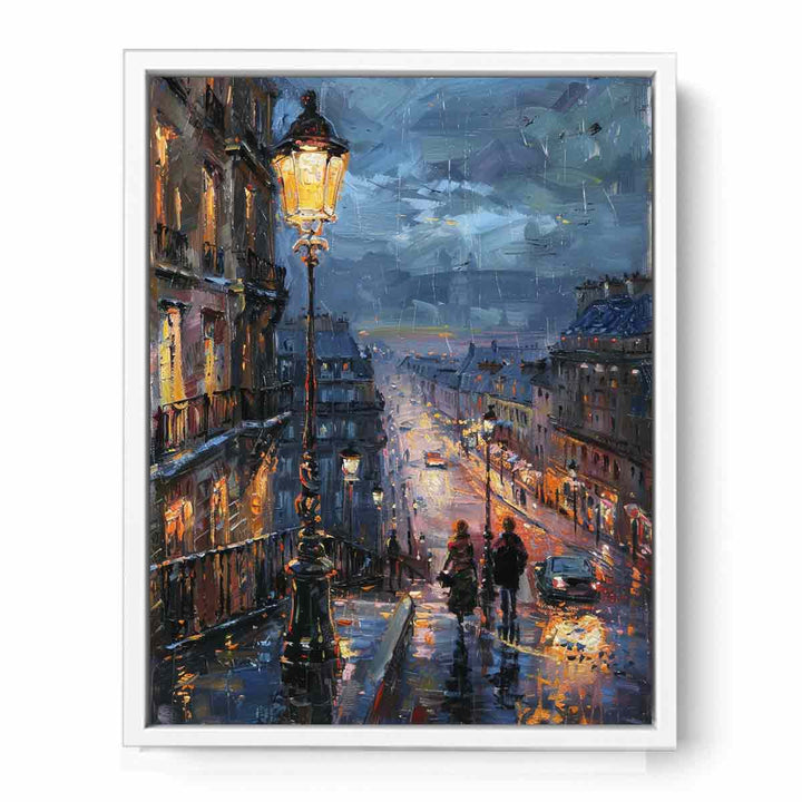 Street Walk  Framed Print