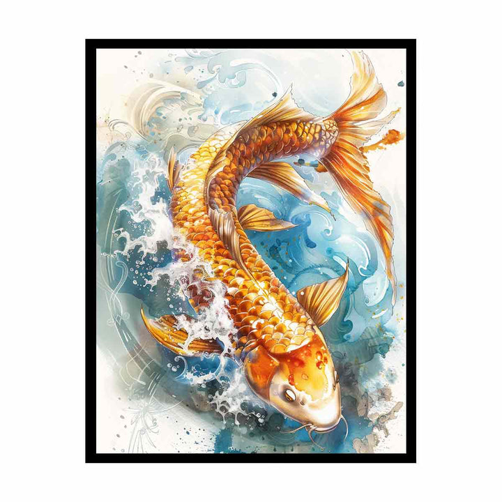 Lucky Koi  Painting