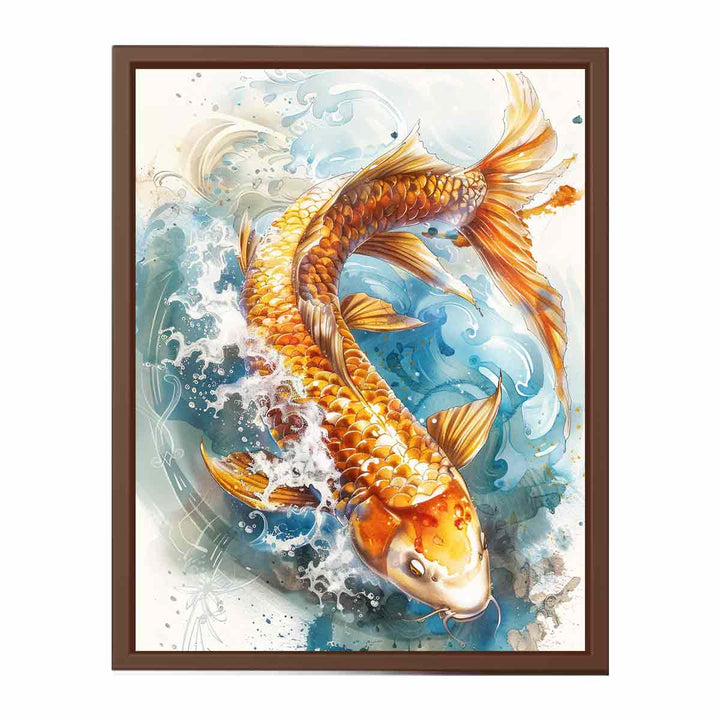 Lucky Koi  Poster