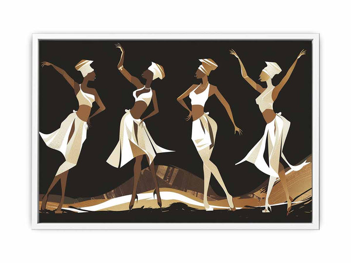 Group Dance  Framed Print