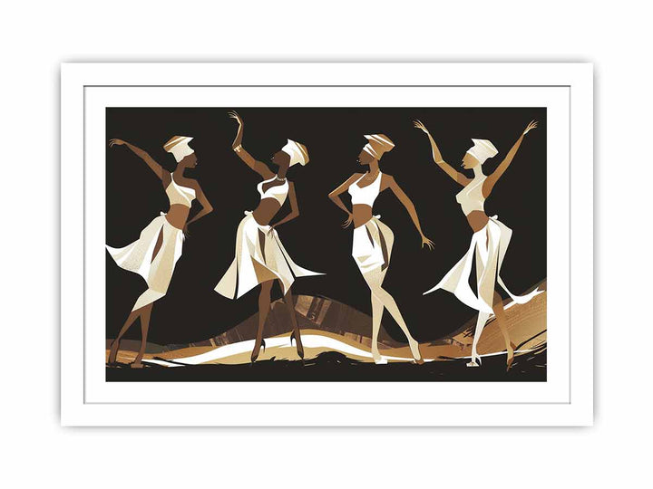 Group Dance  Streched canvas