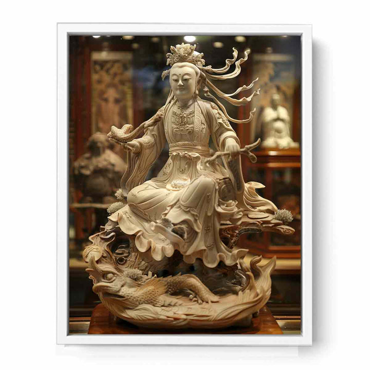 Chinese Deity Guanyin Framed Print