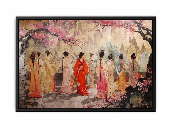 gorgeous Hanfu  Painting