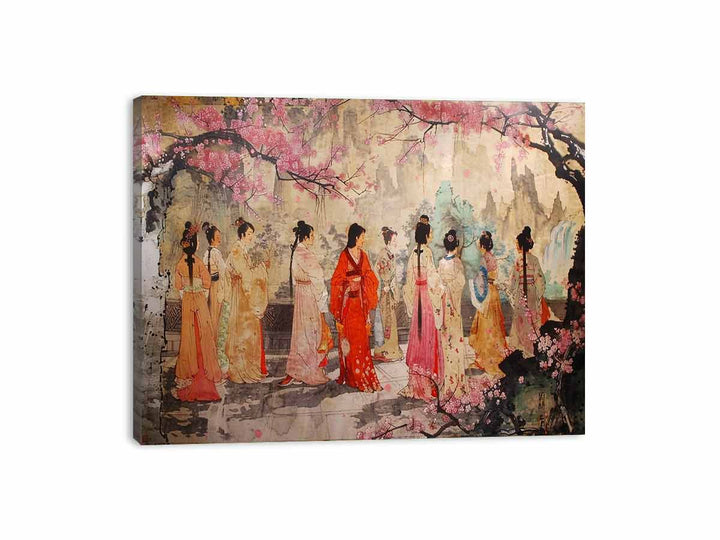 gorgeous Hanfu Canvas Print