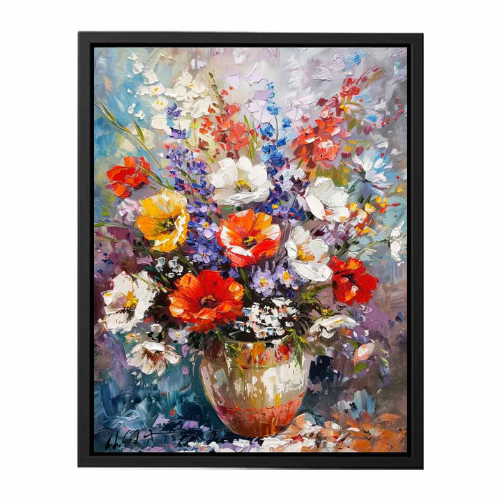 Lovely Flower Vase  Painting