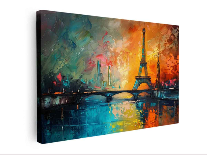 Eiffel Tower Paris Canvas Print