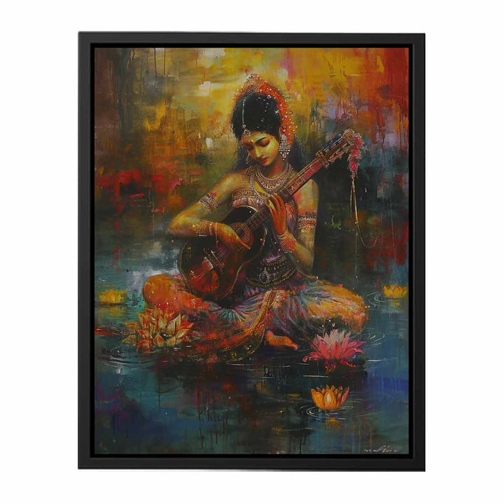 Sarasvati Painting  Painting