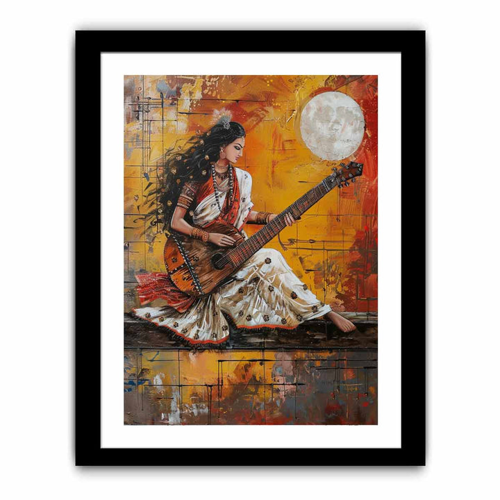 Veena  Art Print