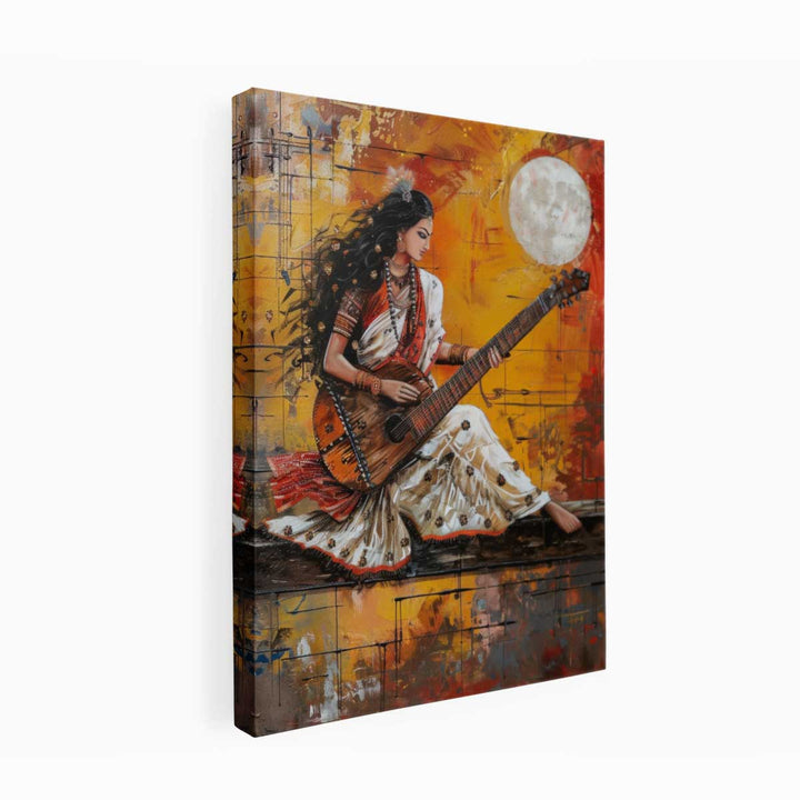 Veena Canvas Print