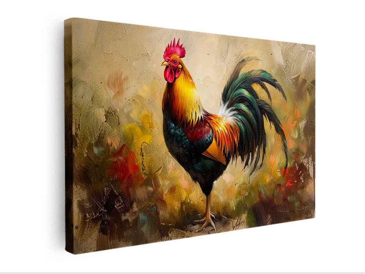 Cock Canvas Print