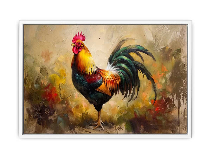 Cock Framed Print