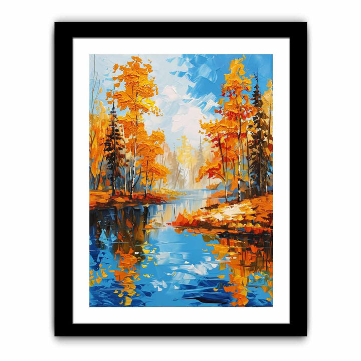 River Side  Art Print