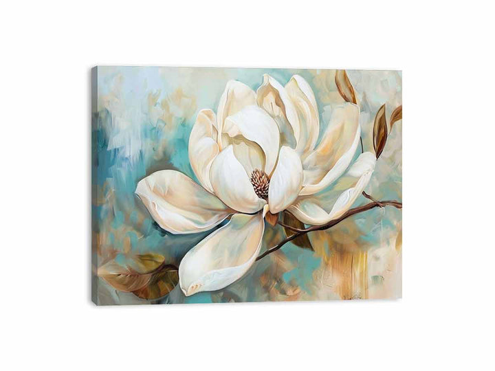 White  Flower  Canvas Print