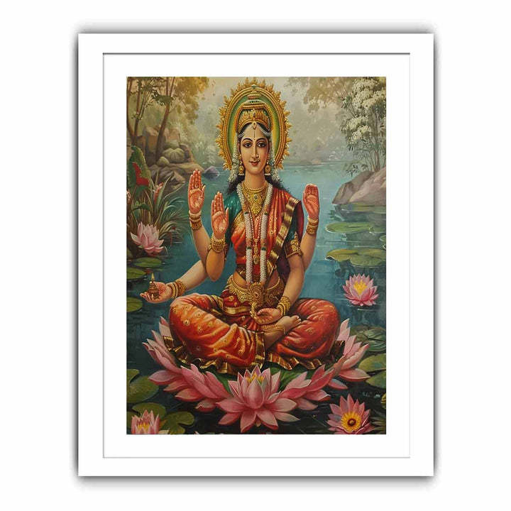 Lakshmi Poster Streched canvas