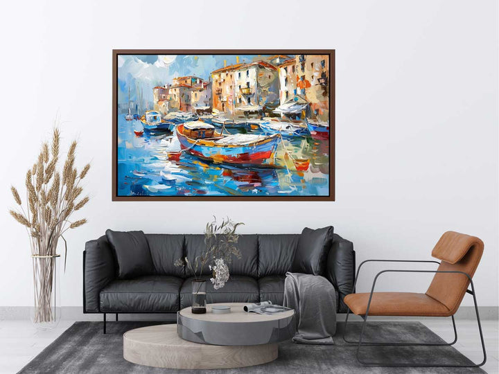 Beautiful Boats Painting  