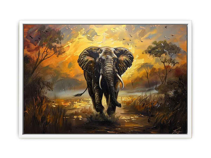 Elephant  Framed Print