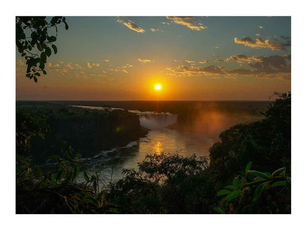 Victoria Fall  Sunset