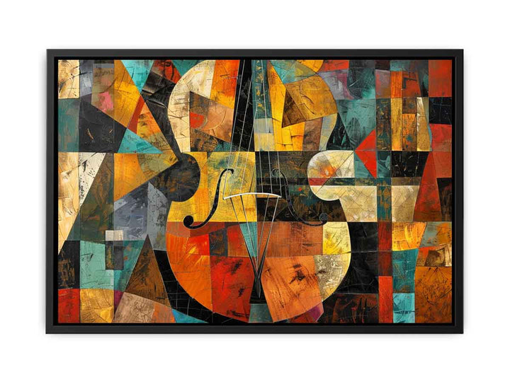 Cubism Violin   Painting