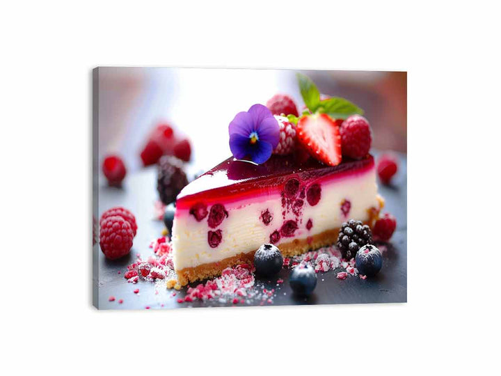 Cheesecake  Canvas Print