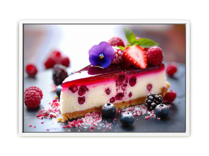 Cheesecake  Framed Print