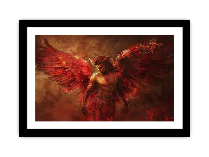 Black Devil  Art Print