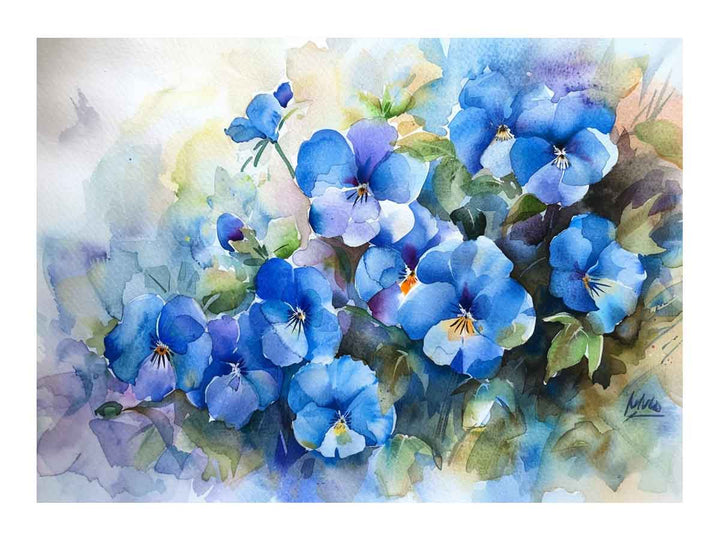 Blue Flowers 