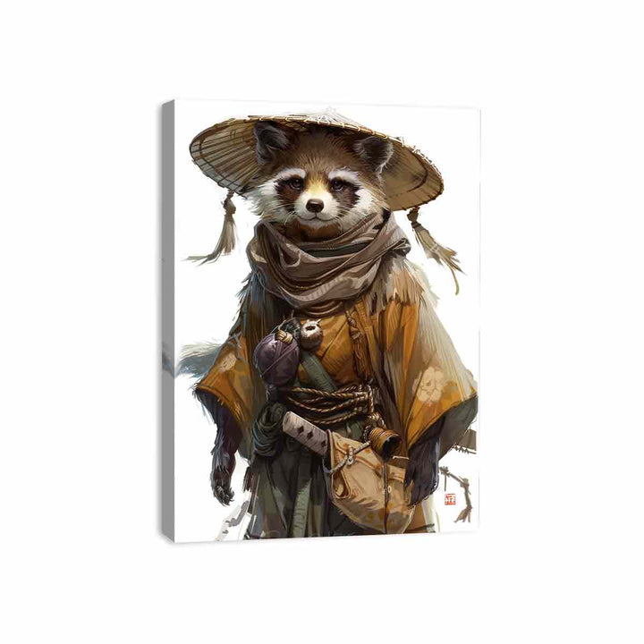 Tanuki  Canvas Print