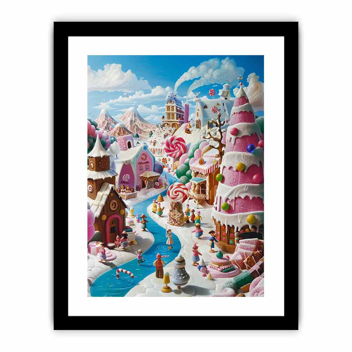 Dream Neighborhood  Art Print