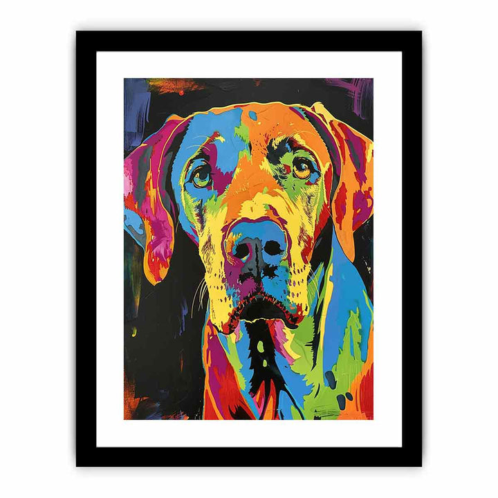 Pop Art Dog  Art Print