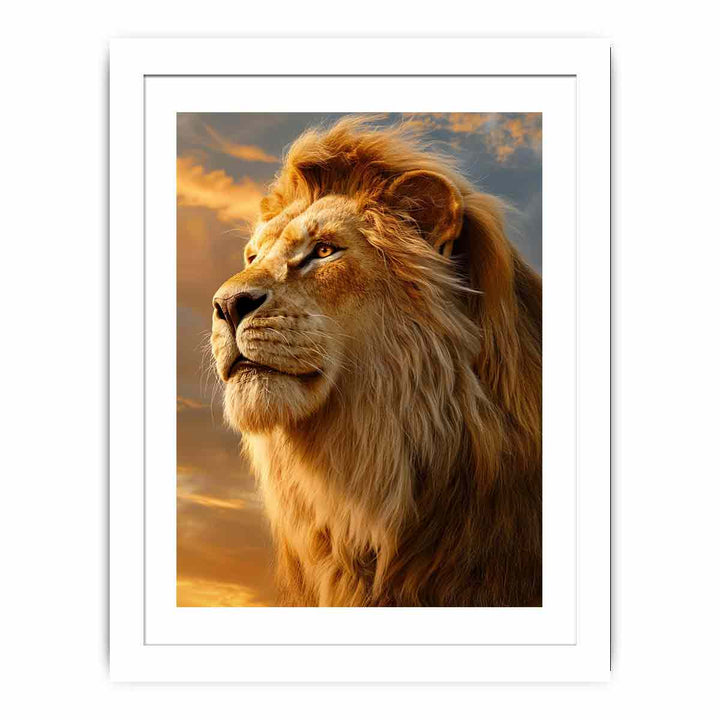 Lion King Poster Streched canvas