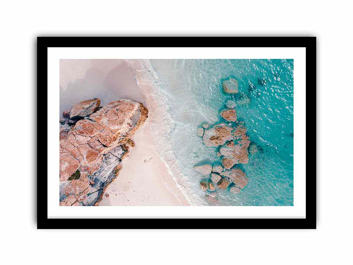 Sandy Beach  Art Print