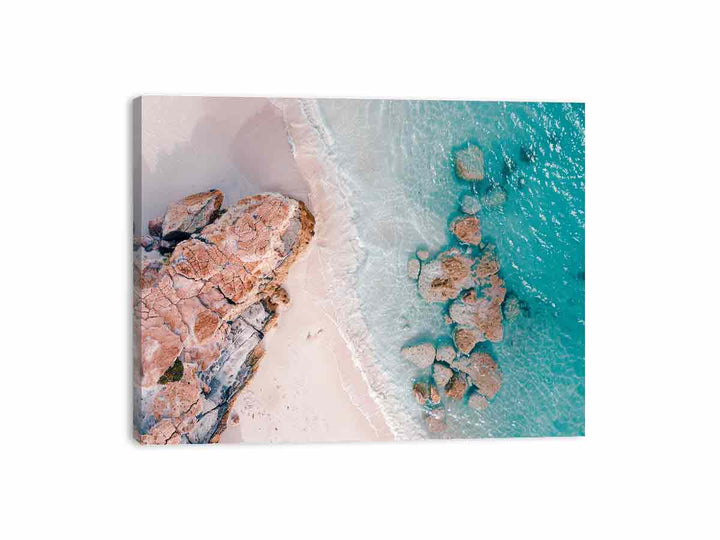 Sandy Beach Canvas Print