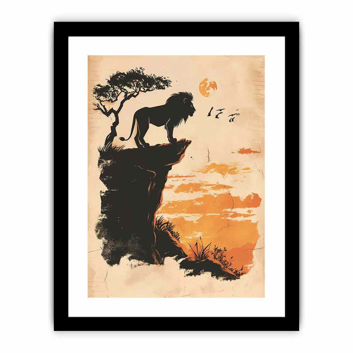 Lion   Art Print