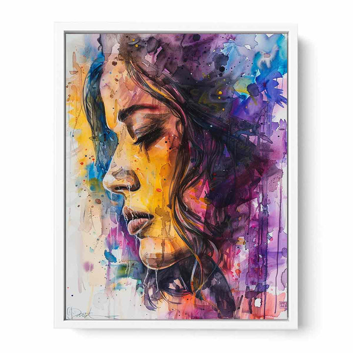 Thinking  Deep Framed Print