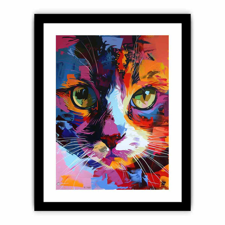 Cat Pop Art   Art Print