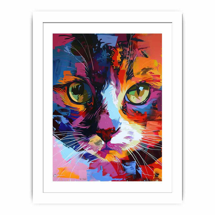 Cat Pop Art  Streched canvas