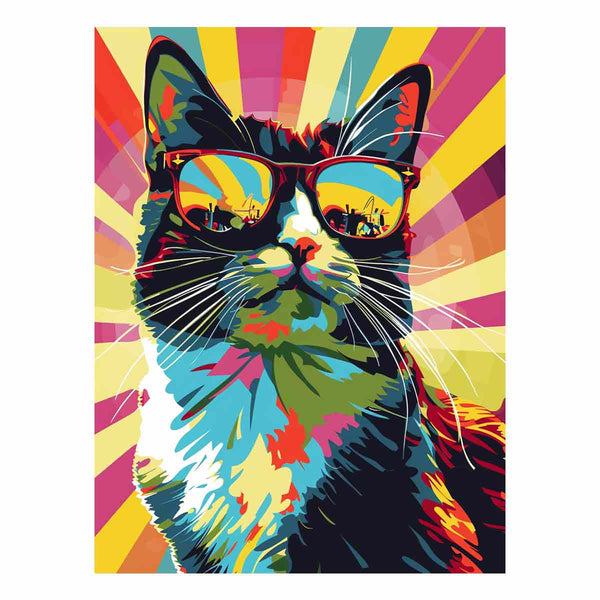 Cat Pop Art 