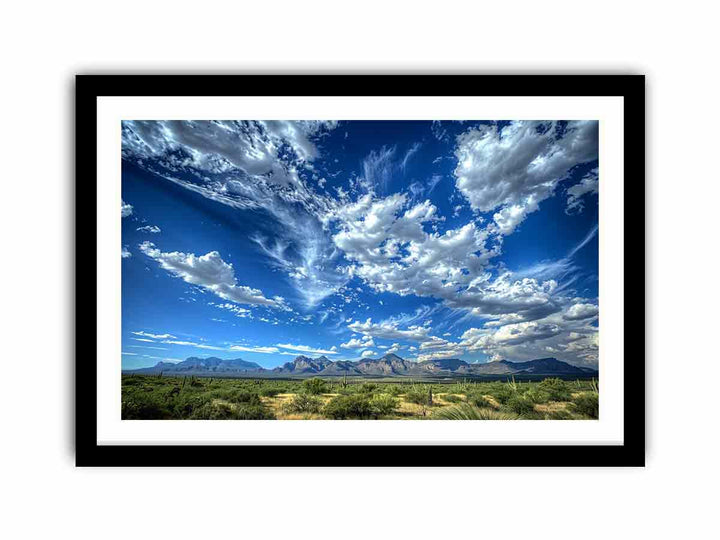 Arizona Sky Nude  Art Print